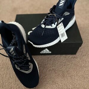 Adidas Men's Dark Blue Athletic Shoes alphabounce 1 m